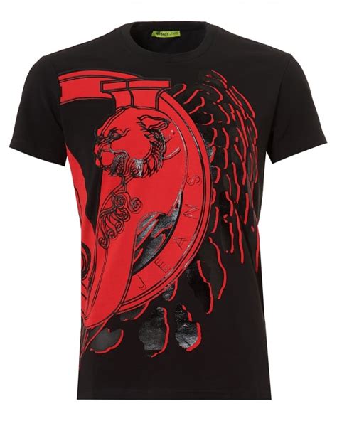 versace animal print t shirt|Versace t shirts men 's.